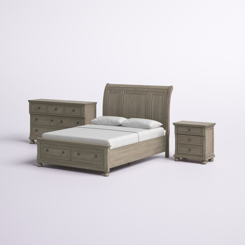 Lark Manor Alek 3 Piece Bedroom Set & Reviews | Wayfair